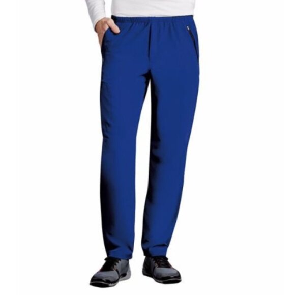 Barco One Men's Elastic Waist Cargo Scrub Pant - M - Picture 1 of 8